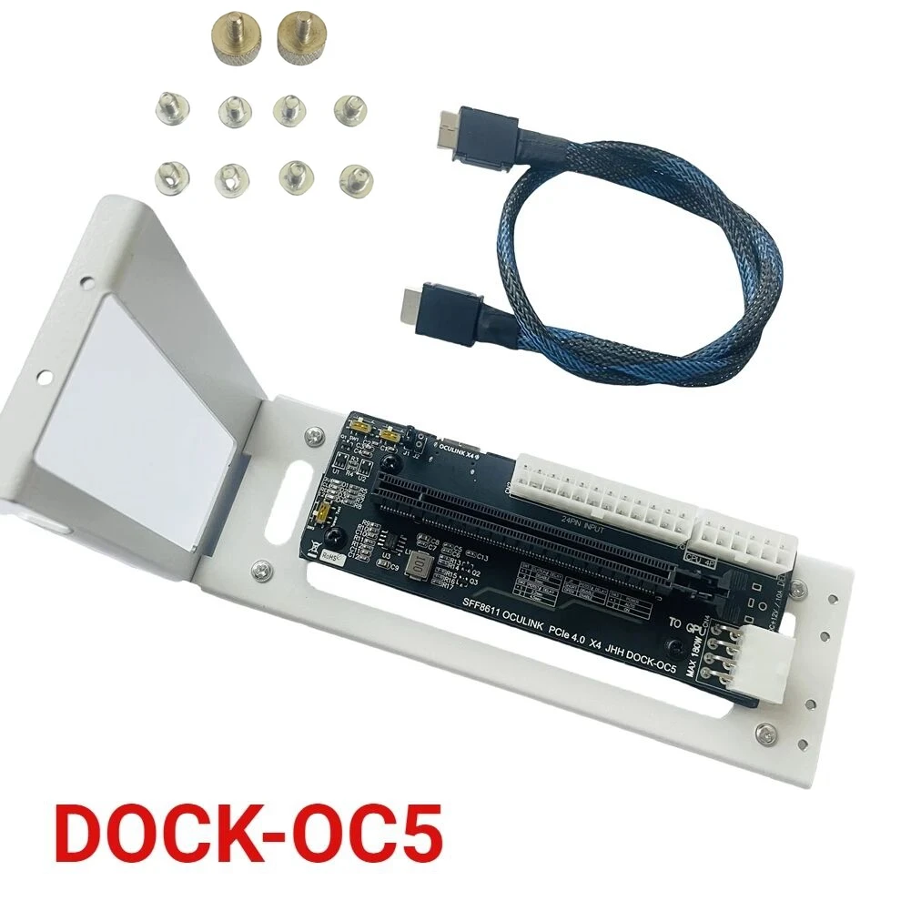 Oculink Egpu Dock Graphics Card - Tarjeta gráfica externa para ordenador portátil,
