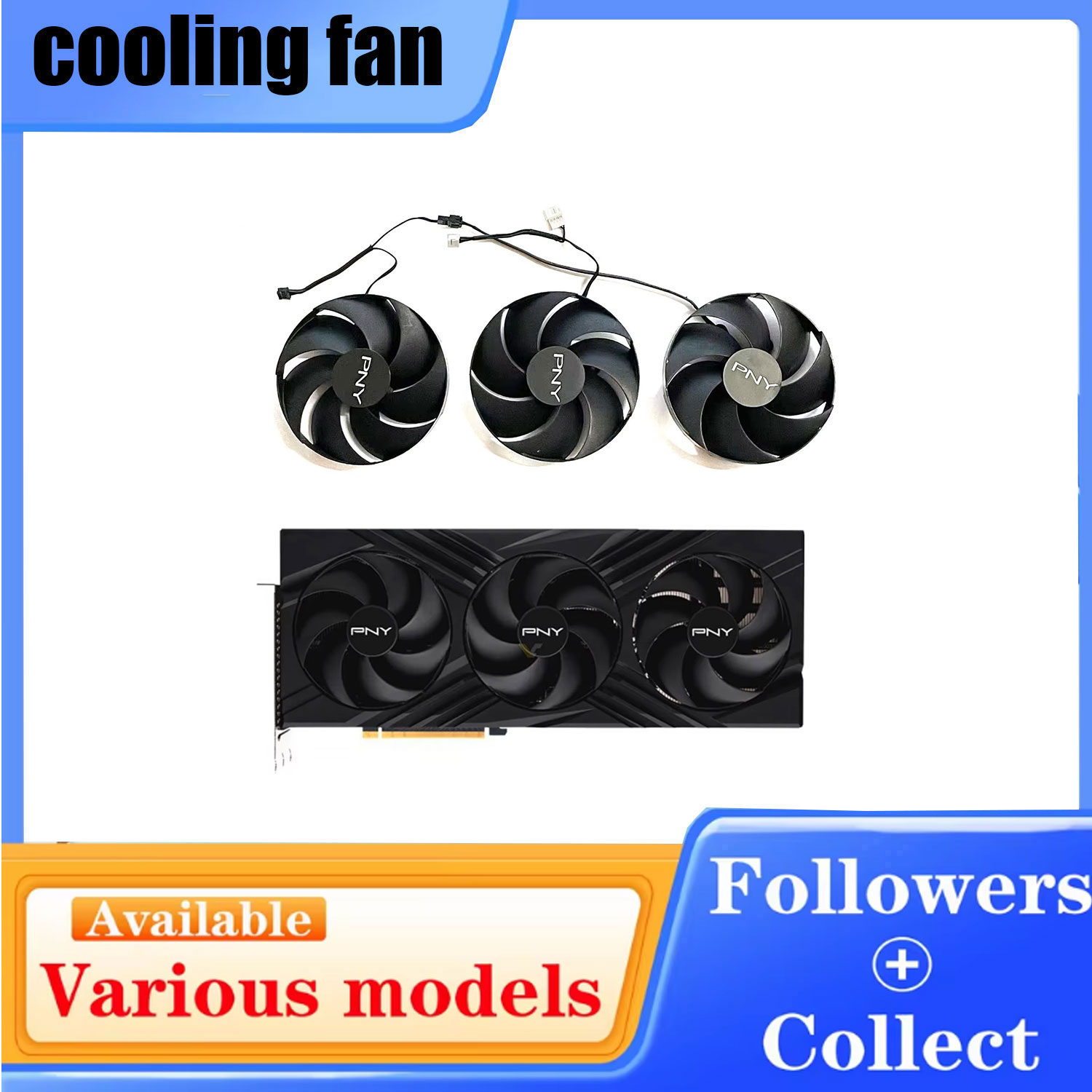 Rtx 4090 24Gb Graphics Card - Ventilador de GPU FD10020M12D 100MM 4PIN