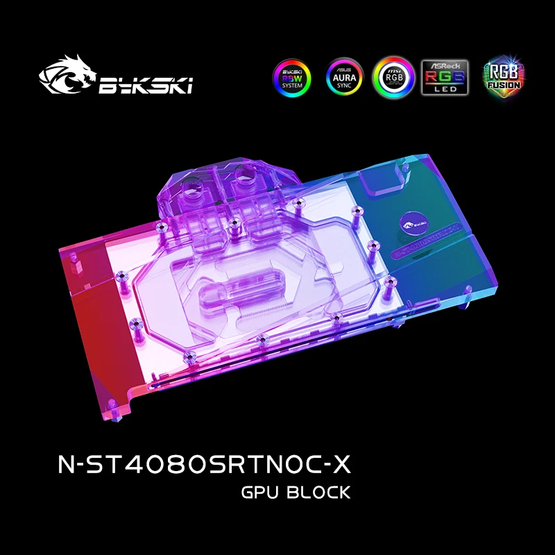 Rtx 4080 Super 16Gb - Bloque de refrigeración por agua Bykski
