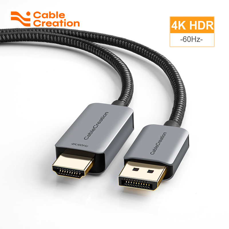 4 Hdmi Multi Monitor Video Card 4K - CableCreation Cable DisplayPort Activo a HDMI