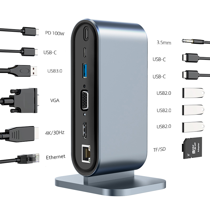 USB C 3,0 HUB tipo C a Multi 4 - 4 Hdmi Multi Monitor Video Card 4K reseña y precio
