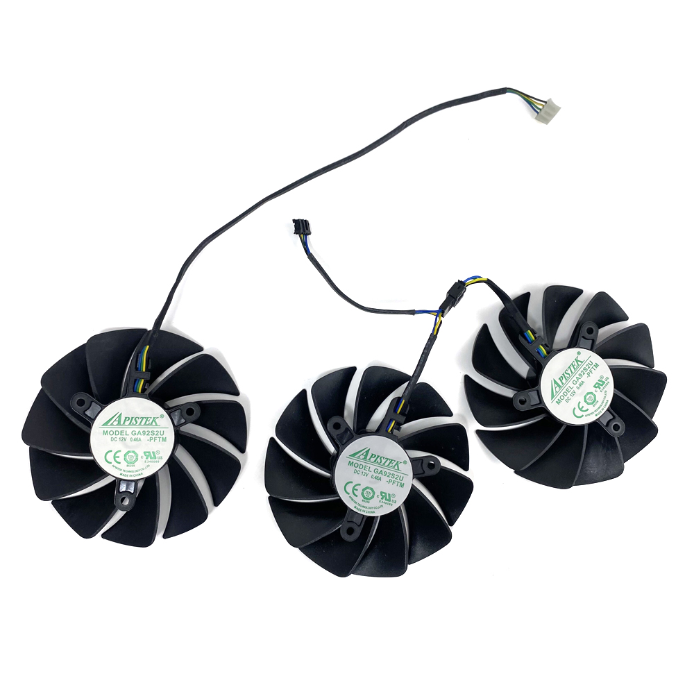Nuevo ventilador de GPU GA92S2 - Rtx 3080 Ti 12Gb reseña y precio