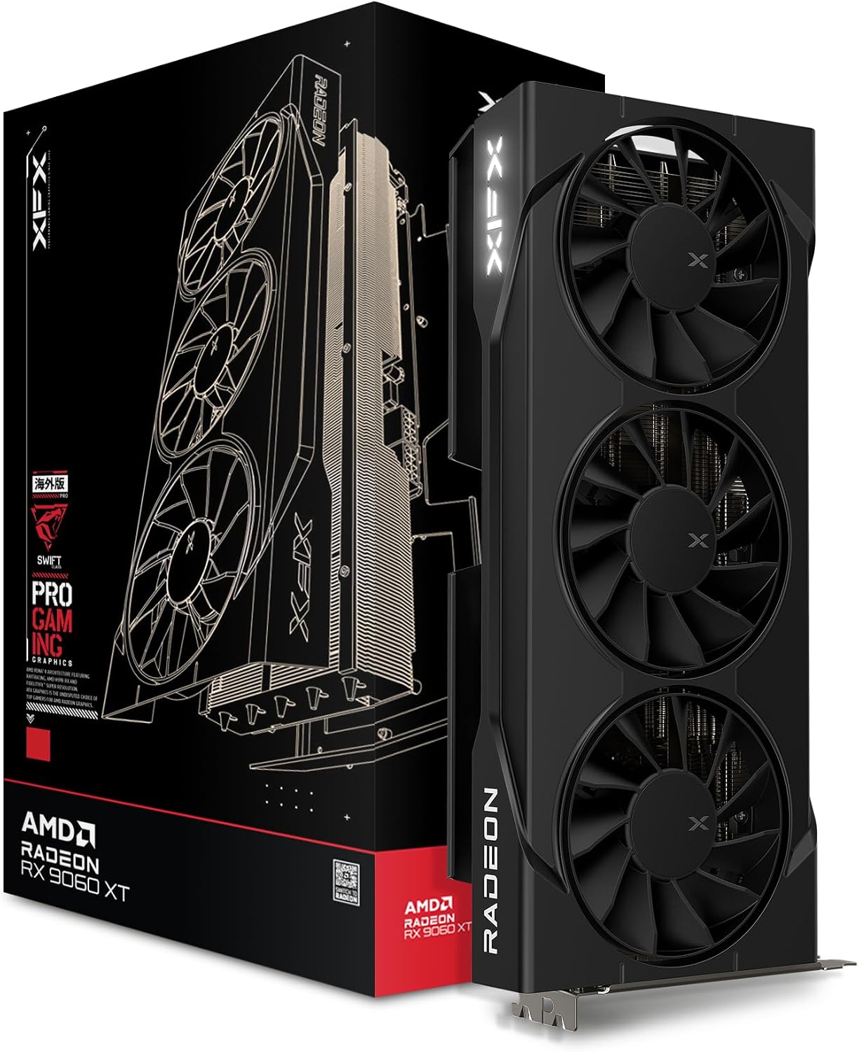 Tarjeta Gráfica Swift AMD Rade - Triple Fan Gaming Graphics Card 16Gb reseña y precio