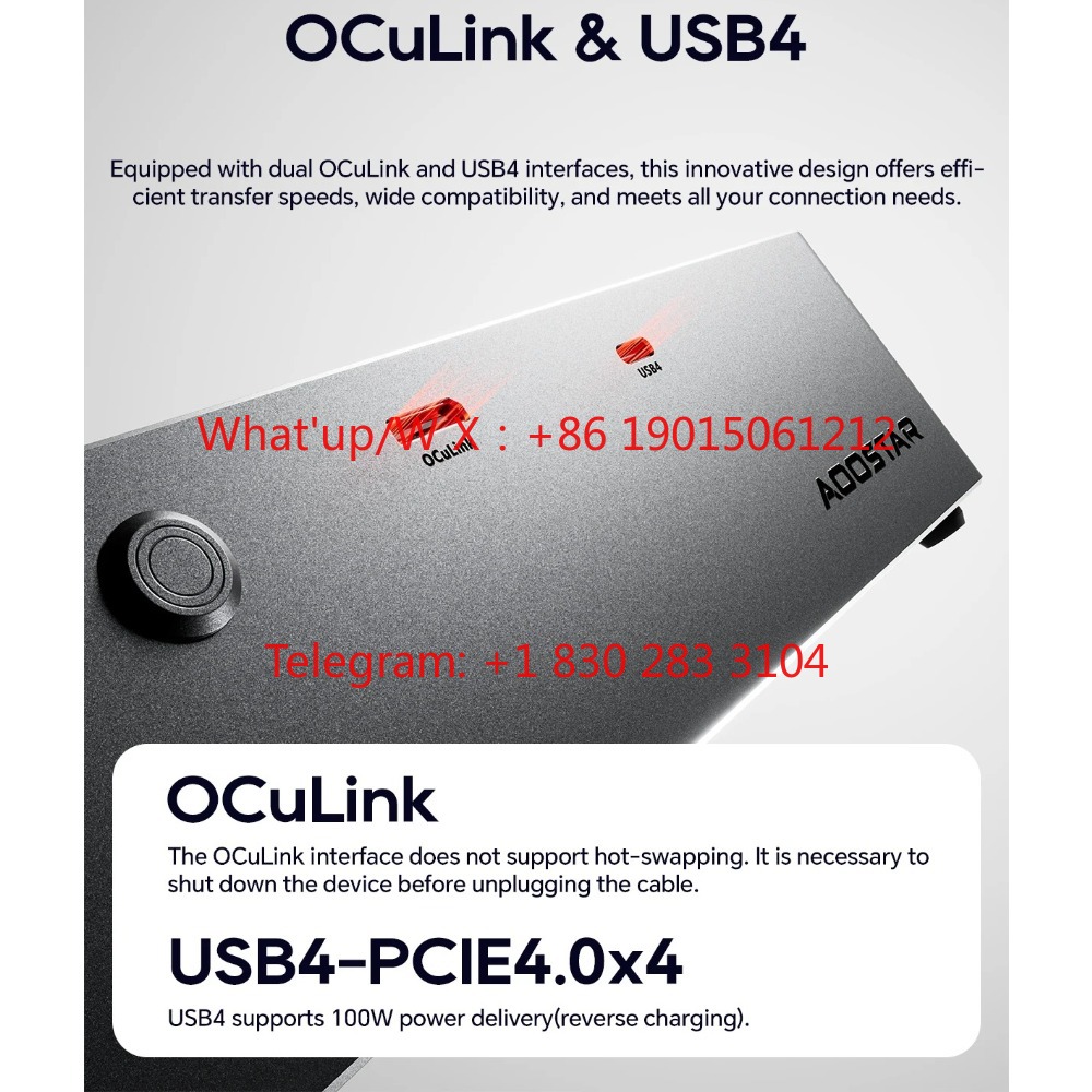 Base de Conexión para Tarjeta  - Oculink Egpu Dock Graphics Card reseña y precio