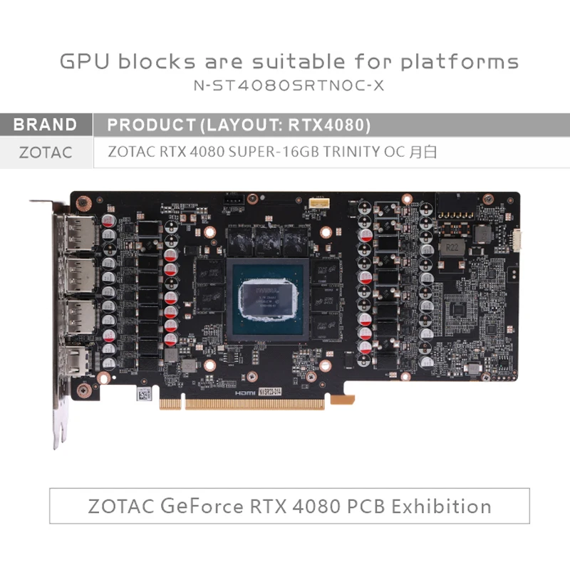 Bloque de refrigeración por ag - Rtx 4080 Super 16Gb reseña y precio