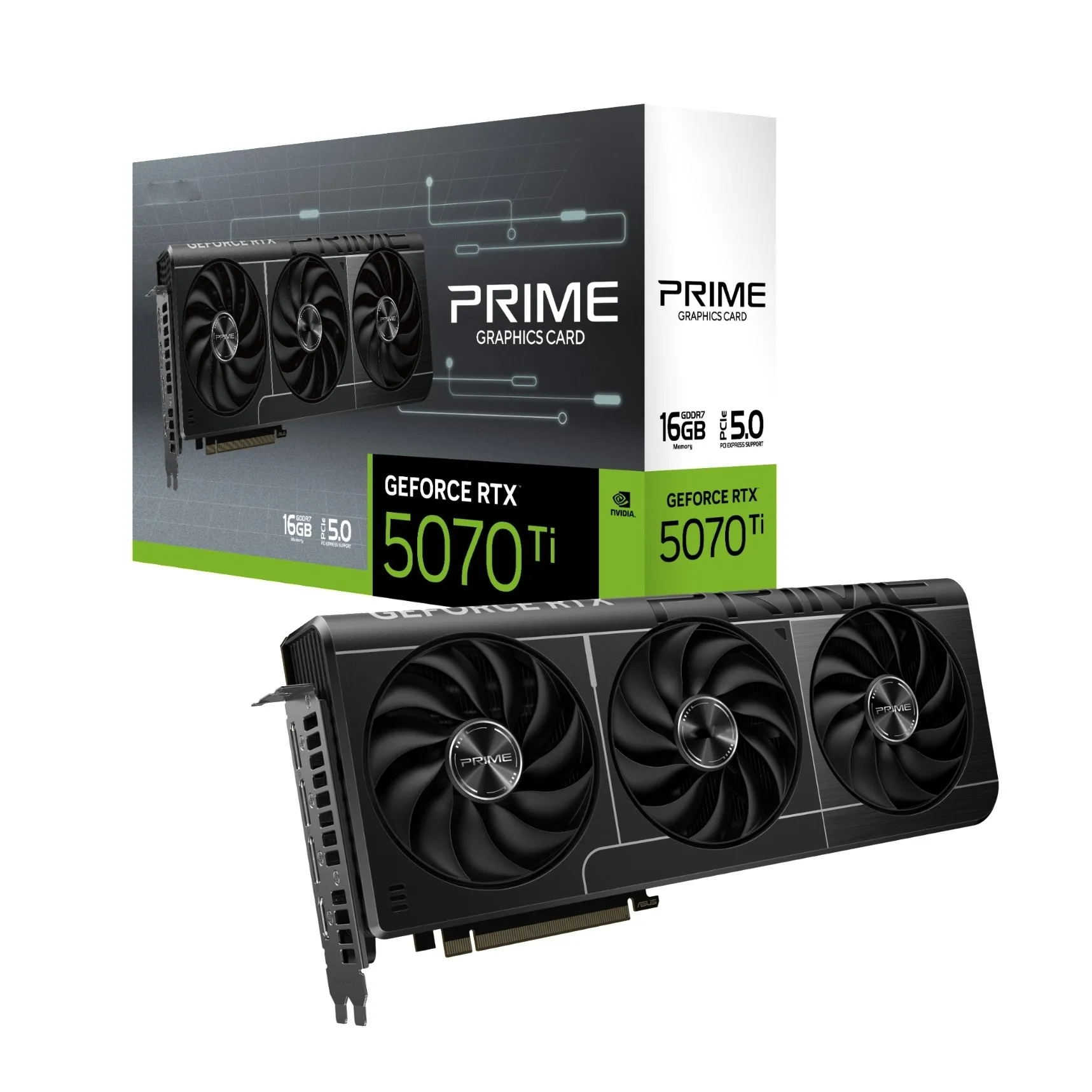 Nueva Tarjeta Gráfica PRIME Ge - Triple Fan Gaming Graphics Card 16Gb reseña y precio