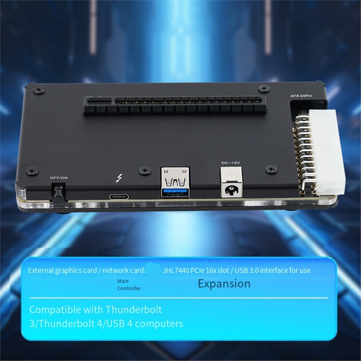 ABIU - GPU Externa Profesional - Thunderbolt 4 External Gpu Enclosure reseña y precio