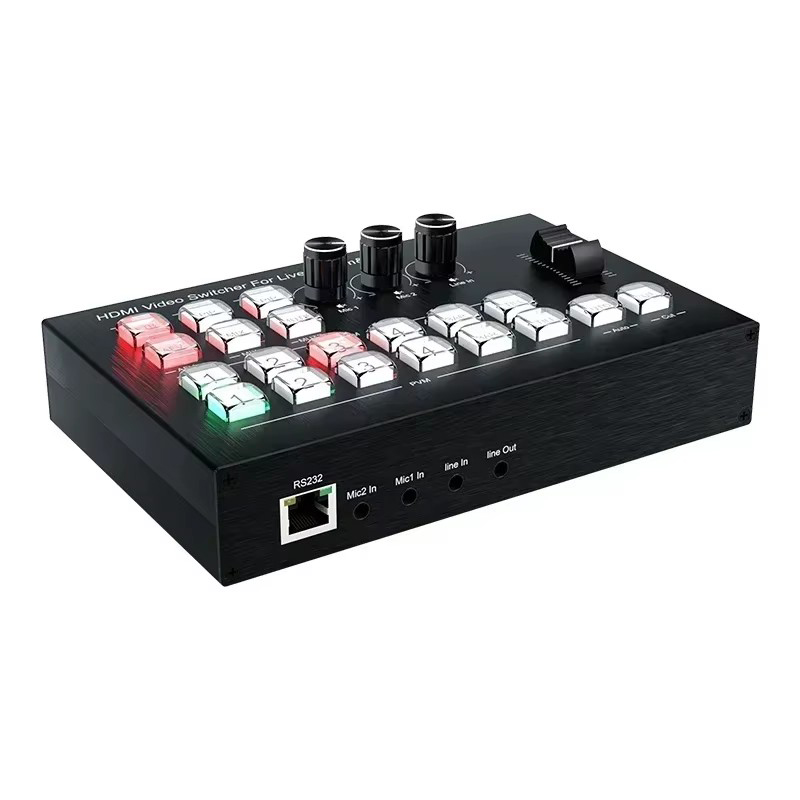 Conmutador de vídeo HDMI 4K, m - 4 Hdmi Multi Monitor Video Card 4K reseña y precio